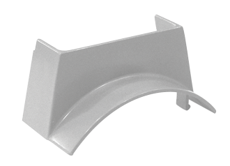 Adaptador Calha de Chão 50x12  a Calha 40x12,5