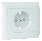 Marco Monobloc con Protección para Base Schuko