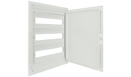 Interior y Puerta para Cuadro de Distribución de Bajo Perfil - 60 MÓDULOS (3x20)