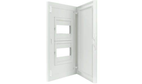 Interior y Puerta para Cuadro de Empotrar - 16 MÓDULOS (2×8)