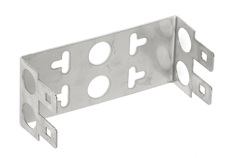 Profil en U pour 2 DDE/DDS (Hauteur 22mm)
