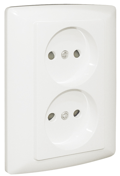 Doble Base Monobloc 2P con Protección